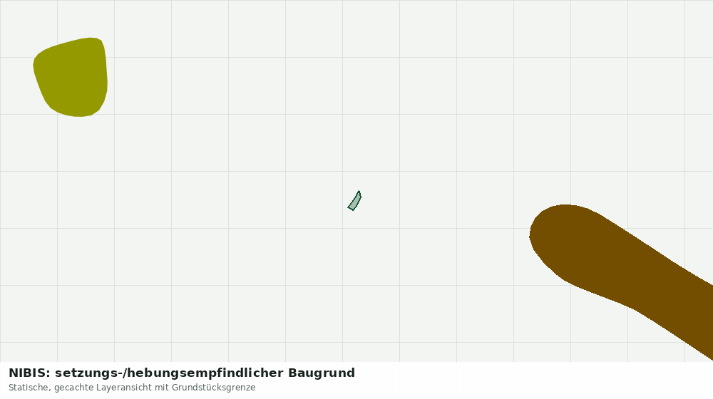 Statische Kartenansicht: NIBIS: setzungs-/hebungsempfindlicher Baugrund