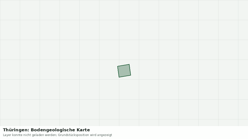 Statische Kartenansicht: Thüringen: Bodengeologische Karte