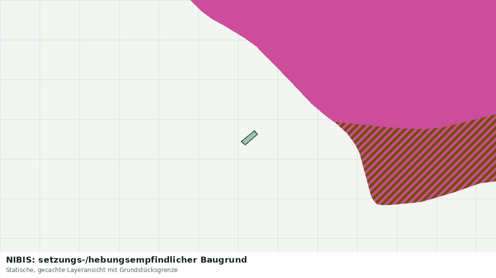 Statische Kartenansicht: NIBIS: setzungs-/hebungsempfindlicher Baugrund
