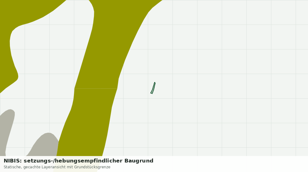Statische Kartenansicht: NIBIS: setzungs-/hebungsempfindlicher Baugrund
