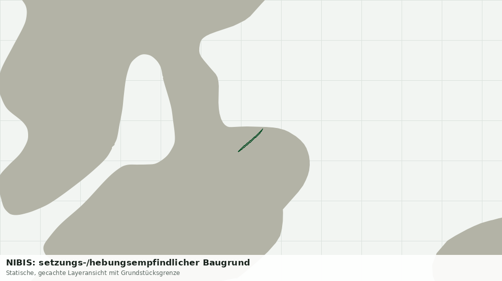 Statische Kartenansicht: NIBIS: setzungs-/hebungsempfindlicher Baugrund