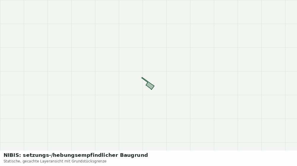 Statische Kartenansicht: NIBIS: setzungs-/hebungsempfindlicher Baugrund