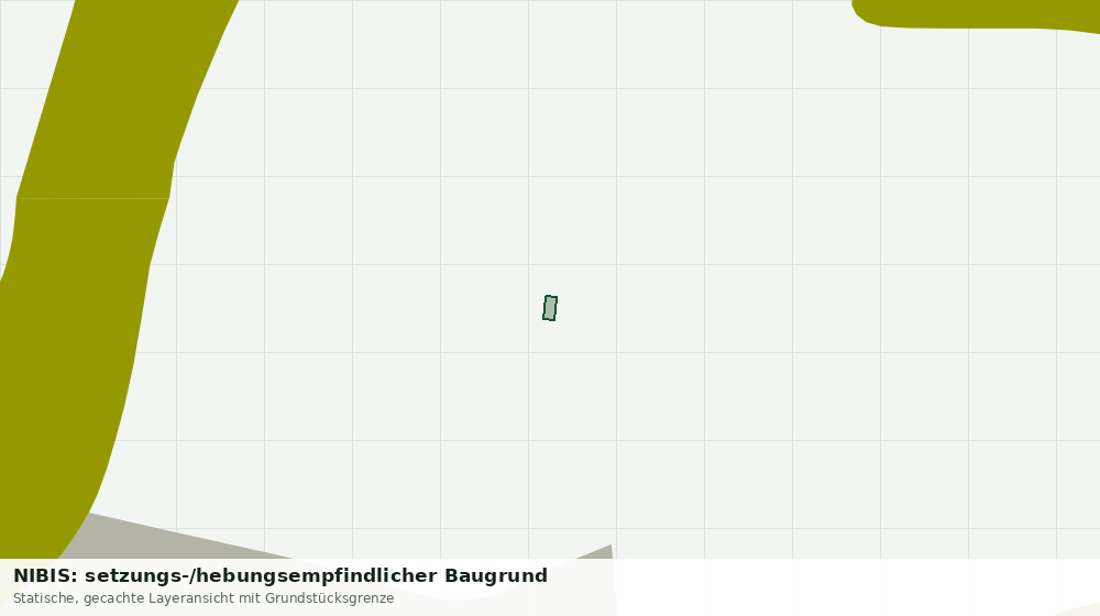 Statische Kartenansicht: NIBIS: setzungs-/hebungsempfindlicher Baugrund
