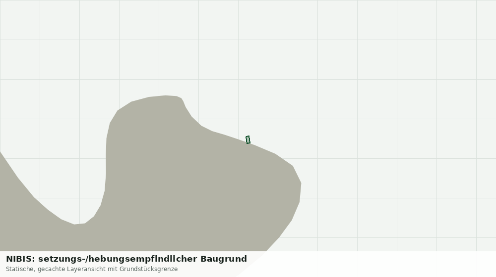 Statische Kartenansicht: NIBIS: setzungs-/hebungsempfindlicher Baugrund