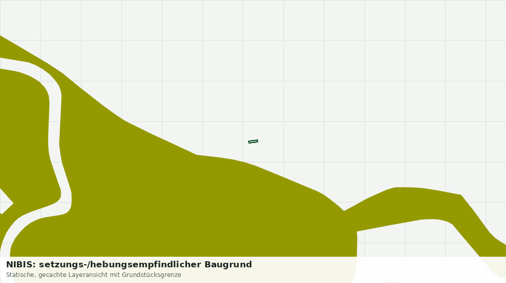 Statische Kartenansicht: NIBIS: setzungs-/hebungsempfindlicher Baugrund