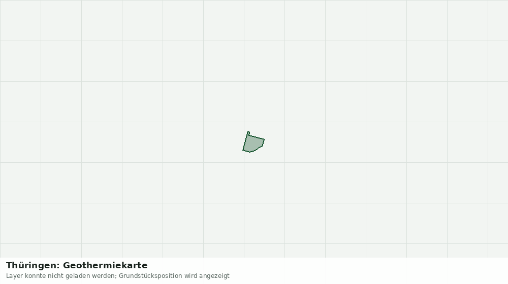 Statische Kartenansicht: Thüringen: Geothermiekarte