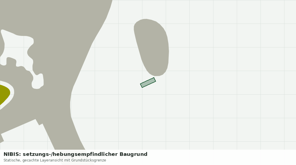 Statische Kartenansicht: NIBIS: setzungs-/hebungsempfindlicher Baugrund