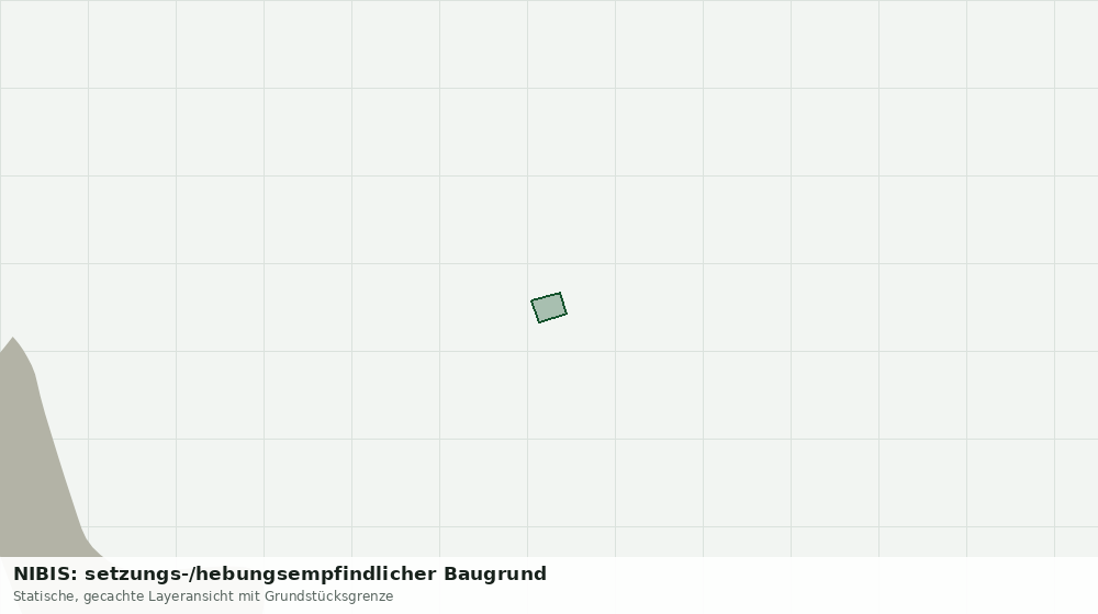 Statische Kartenansicht: NIBIS: setzungs-/hebungsempfindlicher Baugrund