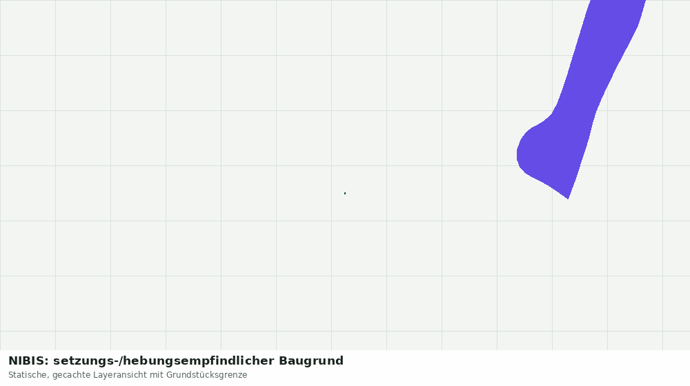 Statische Kartenansicht: NIBIS: setzungs-/hebungsempfindlicher Baugrund