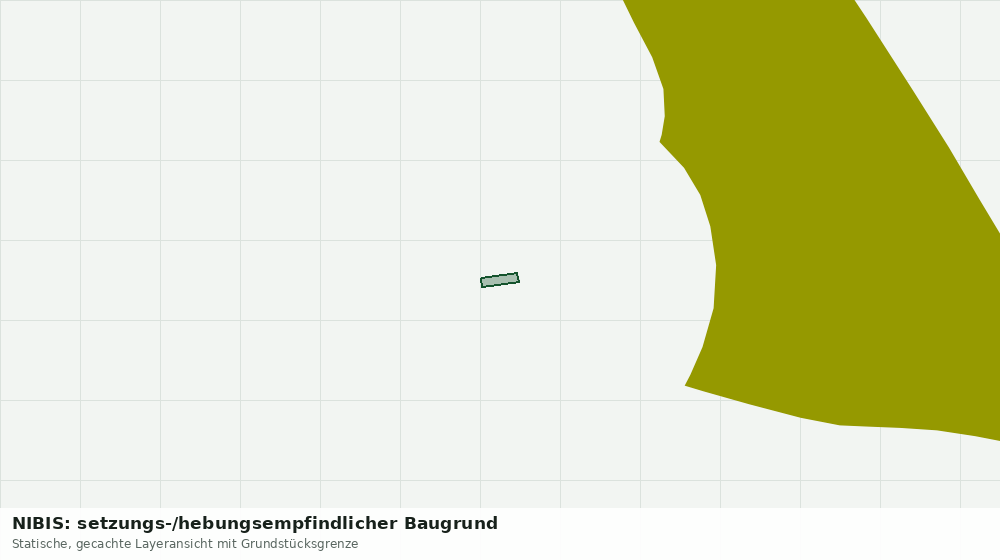 Statische Kartenansicht: NIBIS: setzungs-/hebungsempfindlicher Baugrund