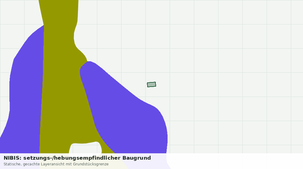 Statische Kartenansicht: NIBIS: setzungs-/hebungsempfindlicher Baugrund