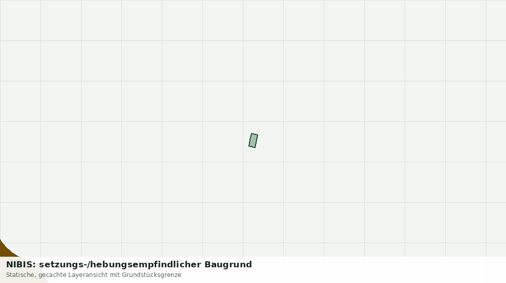 Statische Kartenansicht: NIBIS: setzungs-/hebungsempfindlicher Baugrund