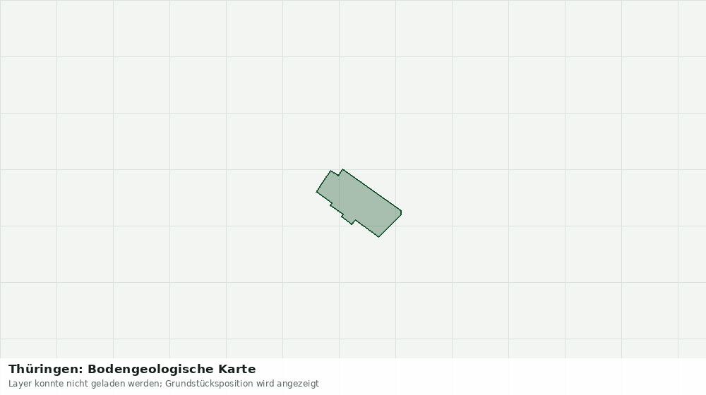 Statische Kartenansicht: Thüringen: Bodengeologische Karte