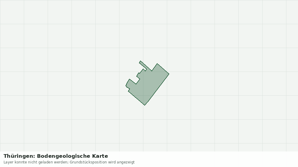 Statische Kartenansicht: Thüringen: Bodengeologische Karte