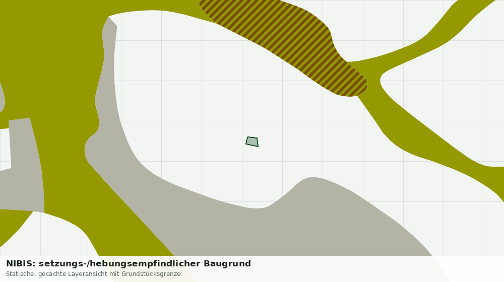 Statische Kartenansicht: NIBIS: setzungs-/hebungsempfindlicher Baugrund
