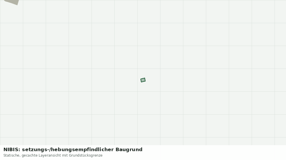 Statische Kartenansicht: NIBIS: setzungs-/hebungsempfindlicher Baugrund