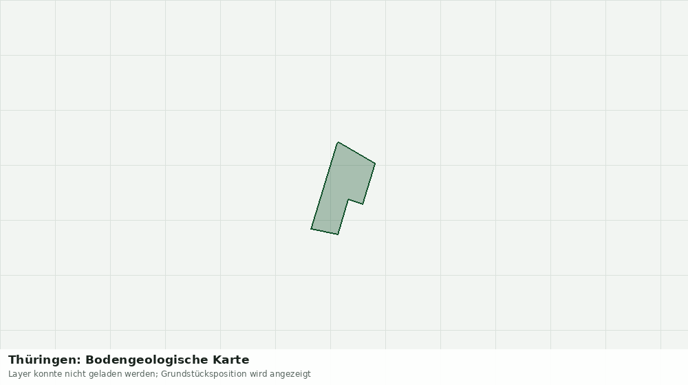 Statische Kartenansicht: Thüringen: Bodengeologische Karte