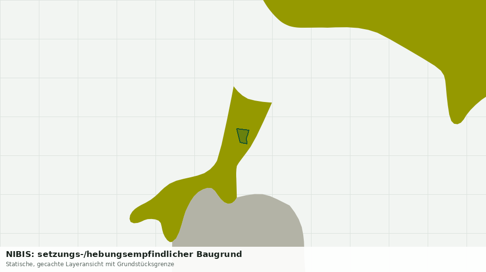Statische Kartenansicht: NIBIS: setzungs-/hebungsempfindlicher Baugrund