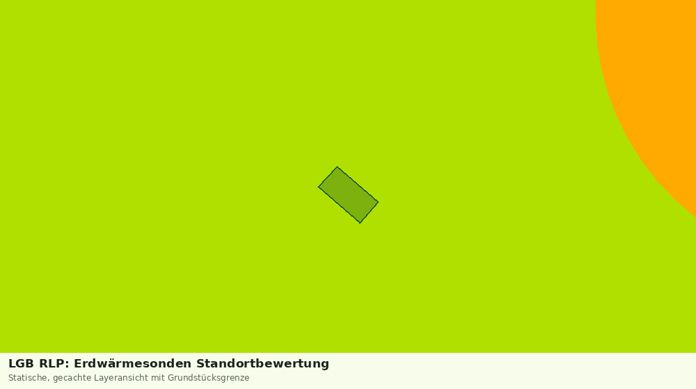 Statische Kartenansicht: LGB RLP: Erdwärmesonden Standortbewertung