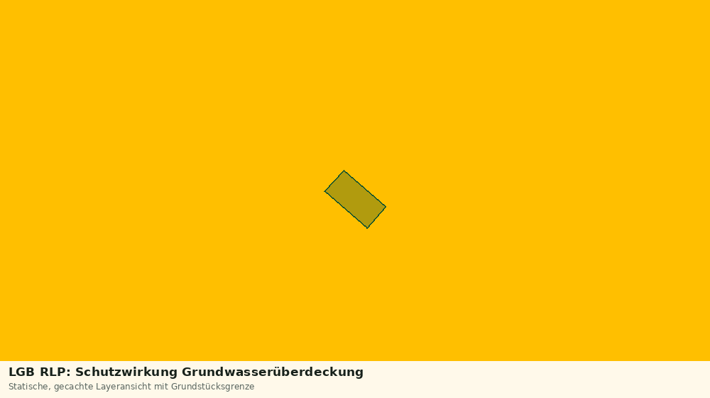 Statische Kartenansicht: LGB RLP: Schutzwirkung Grundwasserüberdeckung