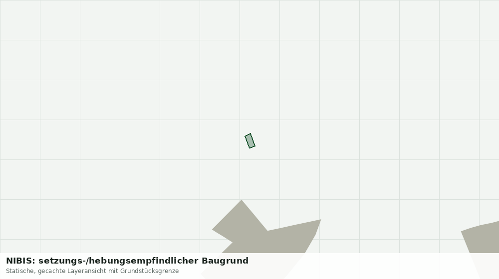 Statische Kartenansicht: NIBIS: setzungs-/hebungsempfindlicher Baugrund