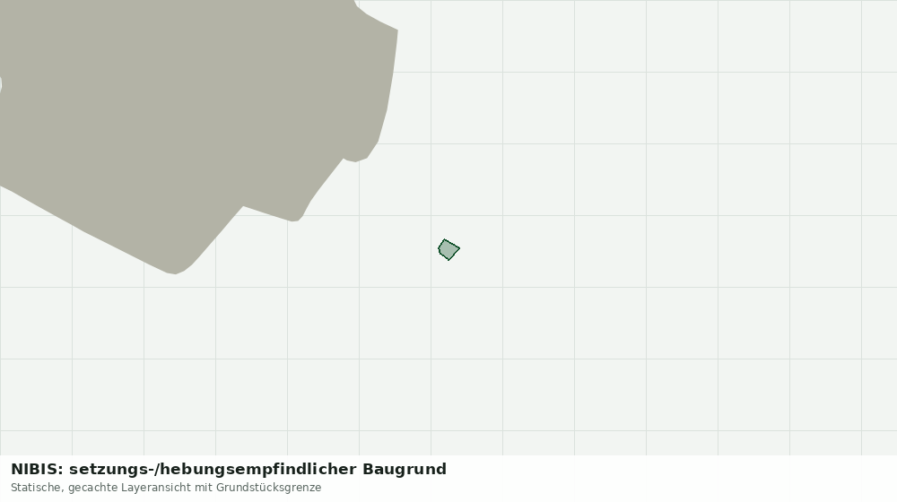 Statische Kartenansicht: NIBIS: setzungs-/hebungsempfindlicher Baugrund