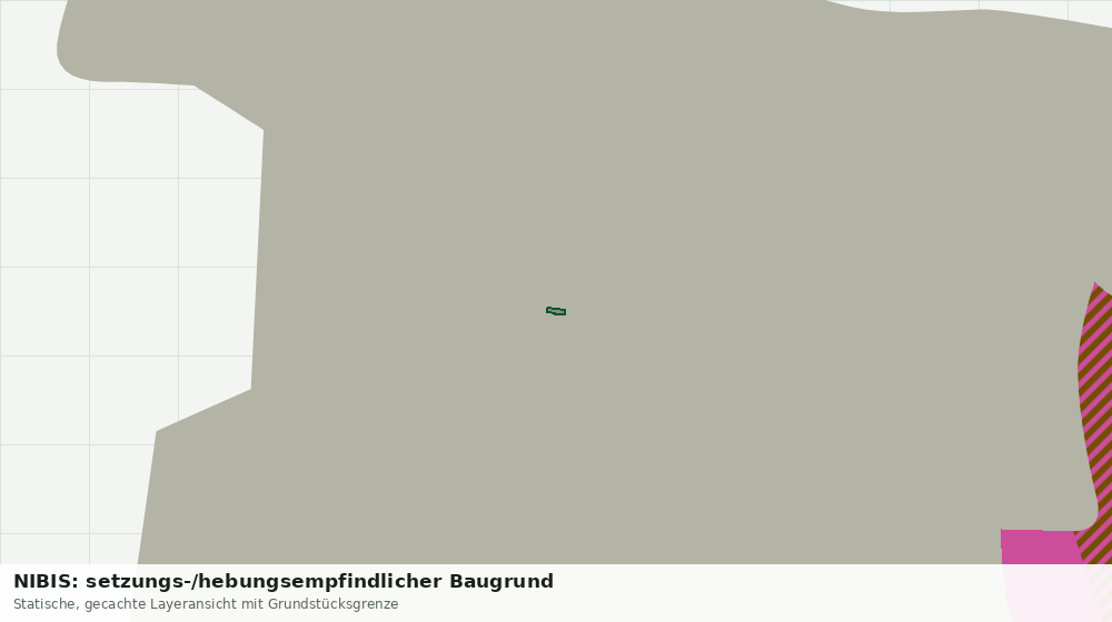 Statische Kartenansicht: NIBIS: setzungs-/hebungsempfindlicher Baugrund