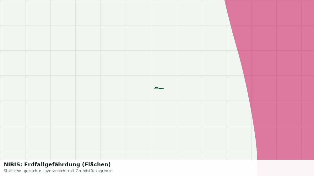 Statische Kartenansicht: NIBIS: Erdfallgefährdung (Flächen)