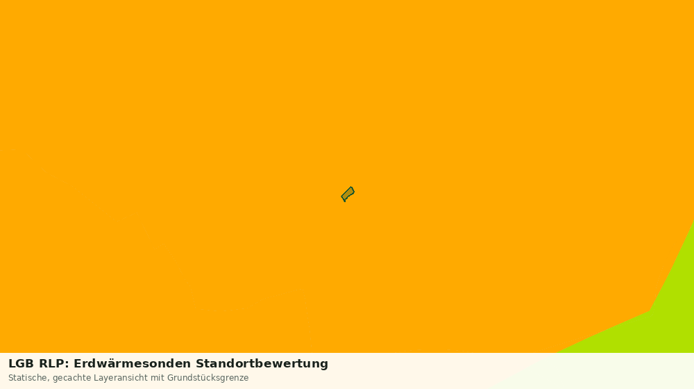 Statische Kartenansicht: LGB RLP: Erdwärmesonden Standortbewertung
