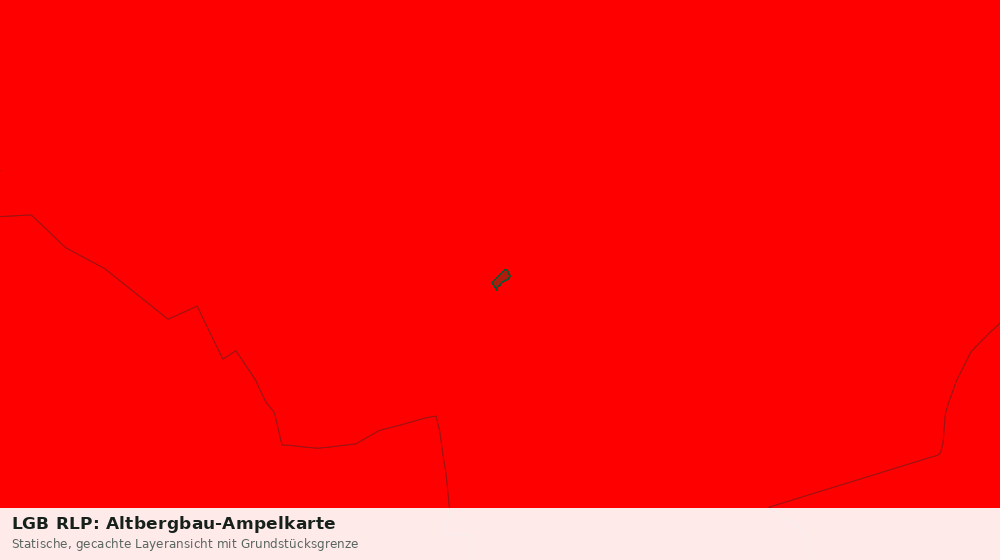 Statische Kartenansicht: LGB RLP: Altbergbau-Ampelkarte