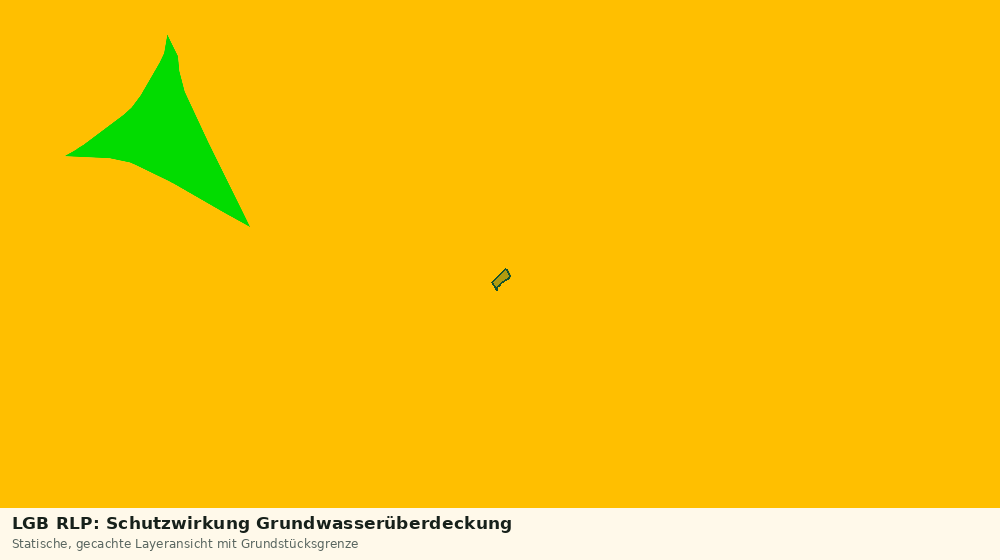 Statische Kartenansicht: LGB RLP: Schutzwirkung Grundwasserüberdeckung
