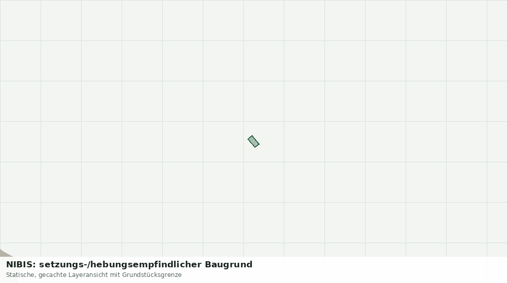 Statische Kartenansicht: NIBIS: setzungs-/hebungsempfindlicher Baugrund