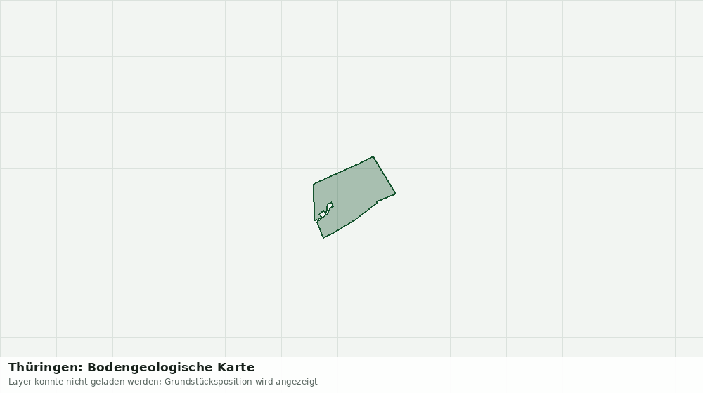 Statische Kartenansicht: Thüringen: Bodengeologische Karte
