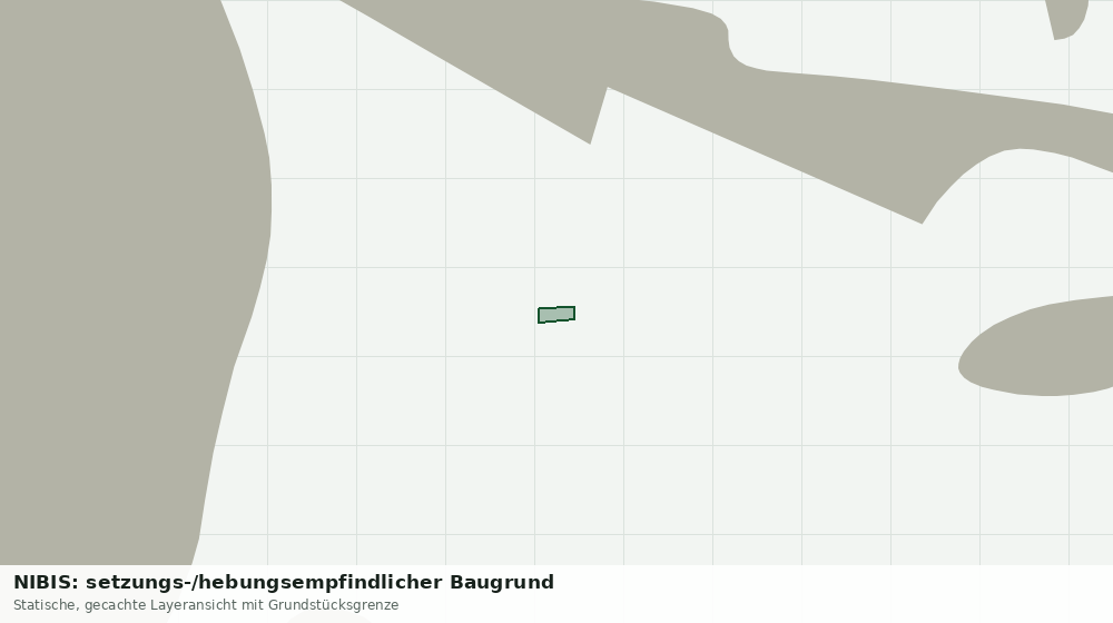 Statische Kartenansicht: NIBIS: setzungs-/hebungsempfindlicher Baugrund