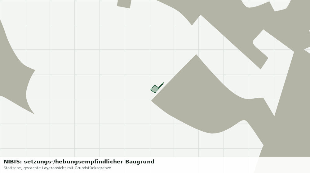 Statische Kartenansicht: NIBIS: setzungs-/hebungsempfindlicher Baugrund