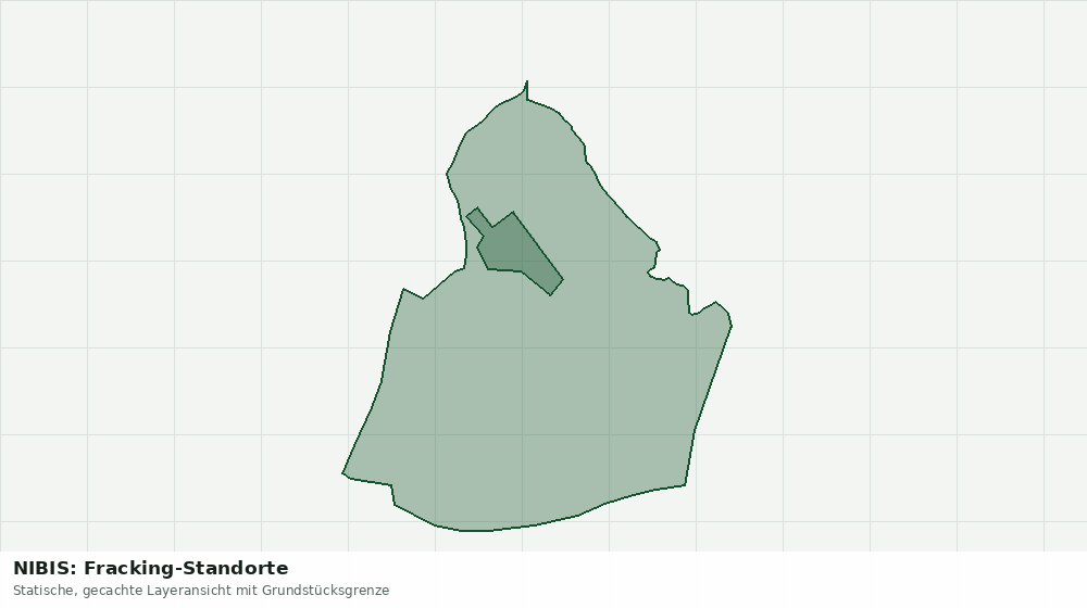 Statische Kartenansicht: NIBIS: Fracking-Standorte