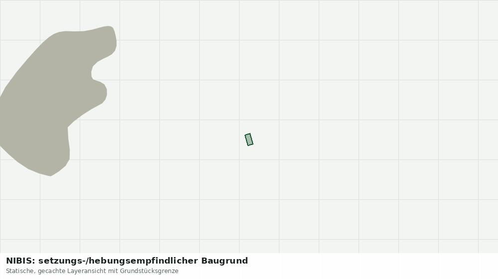 Statische Kartenansicht: NIBIS: setzungs-/hebungsempfindlicher Baugrund