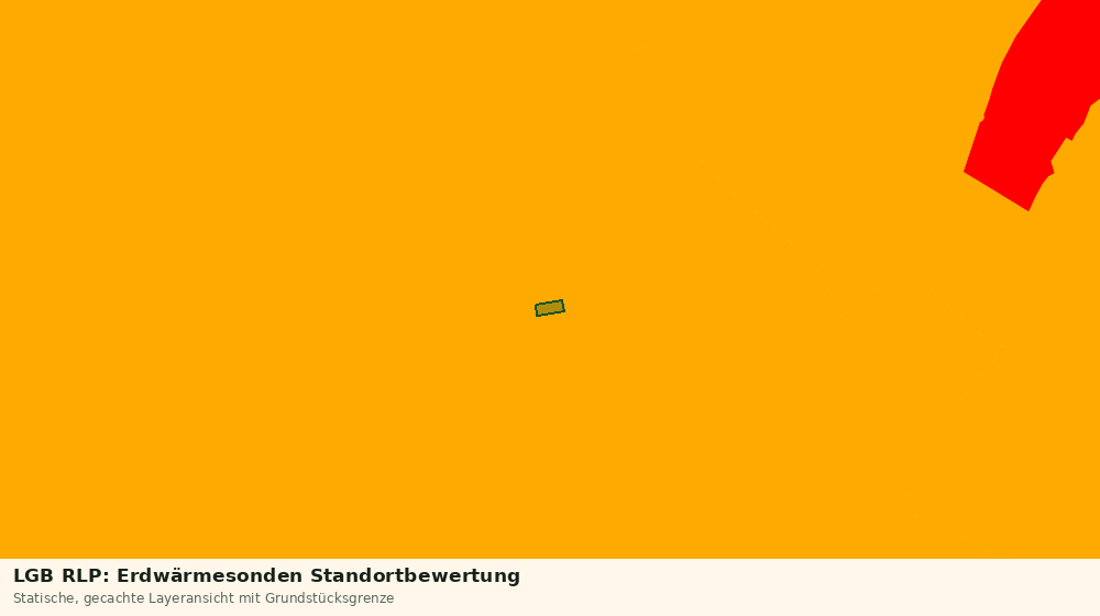 Statische Kartenansicht: LGB RLP: Erdwärmesonden Standortbewertung