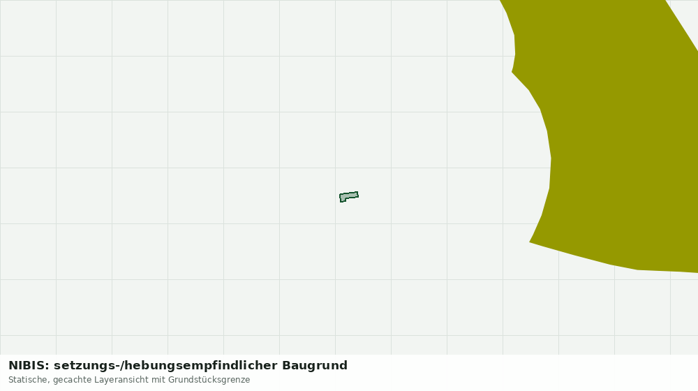 Statische Kartenansicht: NIBIS: setzungs-/hebungsempfindlicher Baugrund