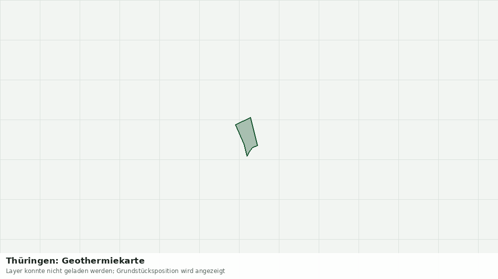 Statische Kartenansicht: Thüringen: Geothermiekarte