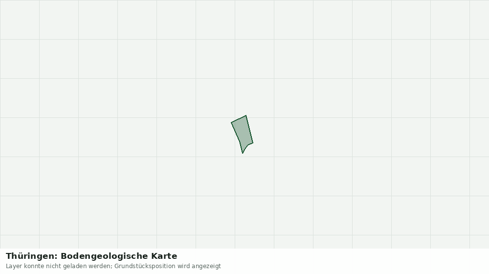 Statische Kartenansicht: Thüringen: Bodengeologische Karte