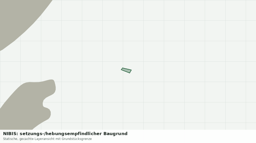 Statische Kartenansicht: NIBIS: setzungs-/hebungsempfindlicher Baugrund