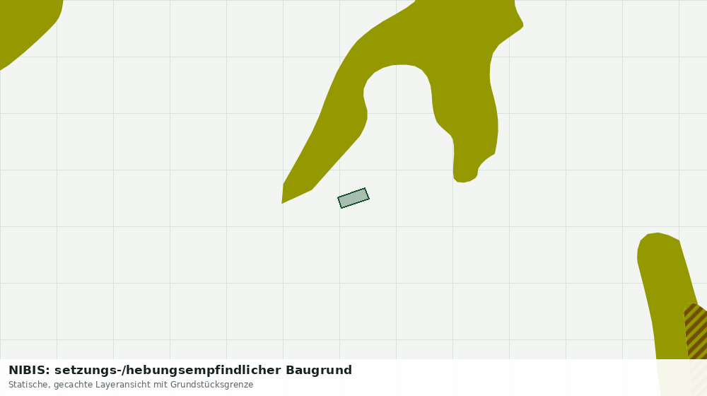 Statische Kartenansicht: NIBIS: setzungs-/hebungsempfindlicher Baugrund