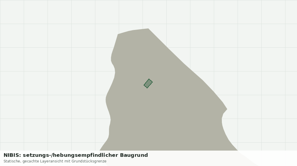 Statische Kartenansicht: NIBIS: setzungs-/hebungsempfindlicher Baugrund