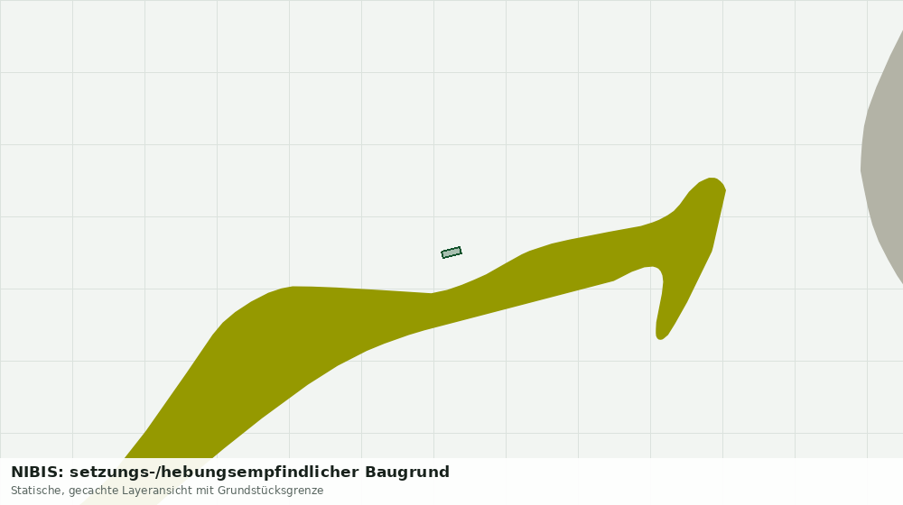 Statische Kartenansicht: NIBIS: setzungs-/hebungsempfindlicher Baugrund