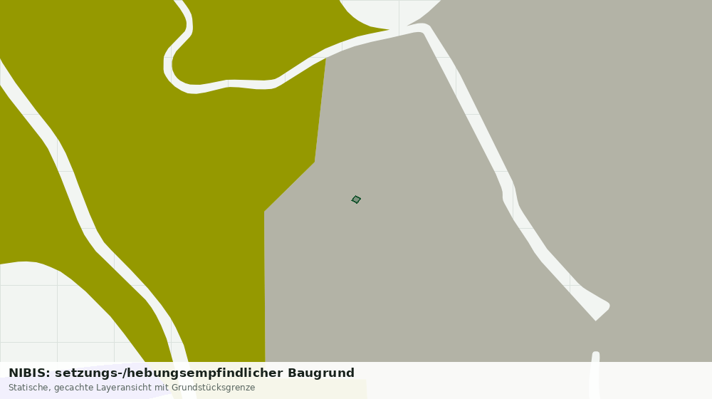 Statische Kartenansicht: NIBIS: setzungs-/hebungsempfindlicher Baugrund