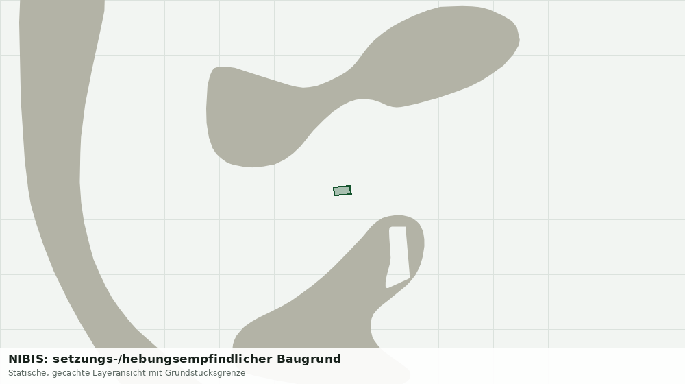 Statische Kartenansicht: NIBIS: setzungs-/hebungsempfindlicher Baugrund