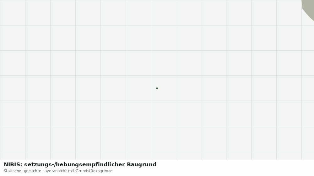 Statische Kartenansicht: NIBIS: setzungs-/hebungsempfindlicher Baugrund