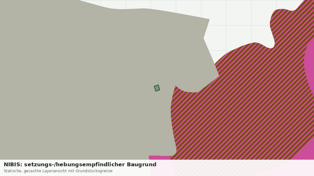 Statische Kartenansicht: NIBIS: setzungs-/hebungsempfindlicher Baugrund
