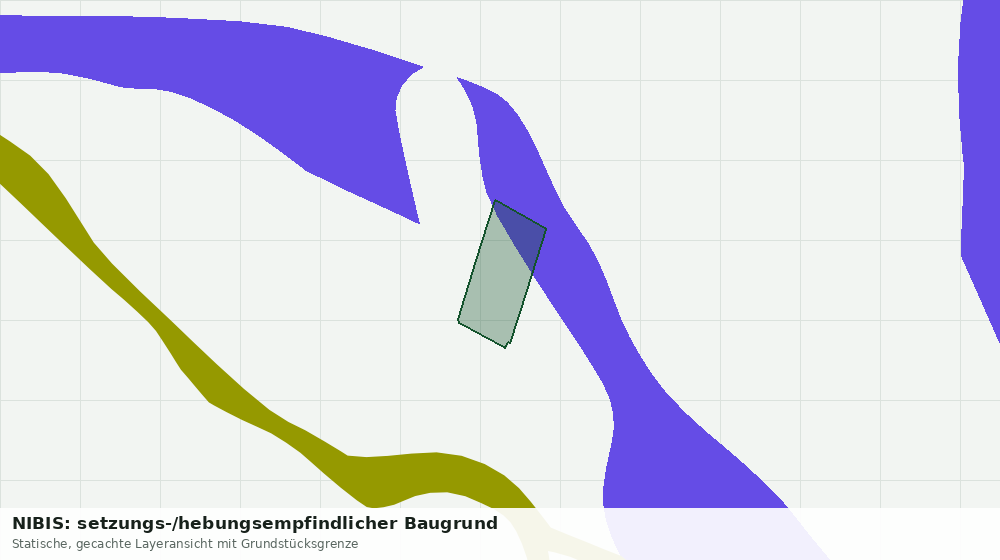 Statische Kartenansicht: NIBIS: setzungs-/hebungsempfindlicher Baugrund